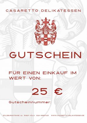 Gutschein-25